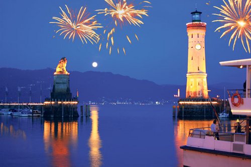 Silvester am Bodensee