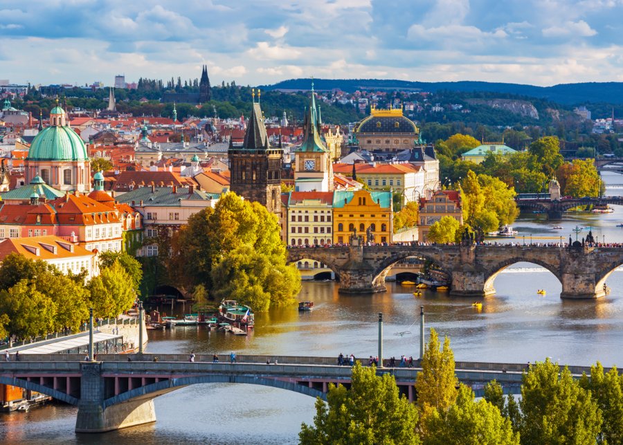 Advent in Prag mit Moldauschifffahrt