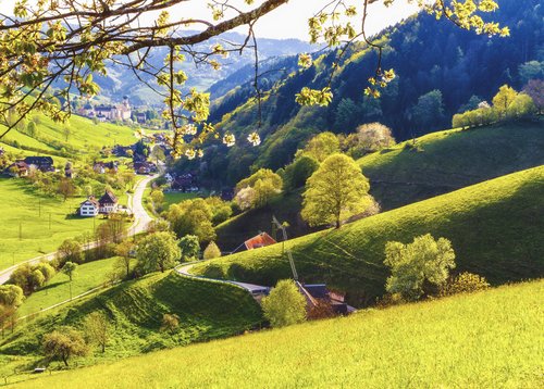 Schöner Schwarzwald und Straßburg