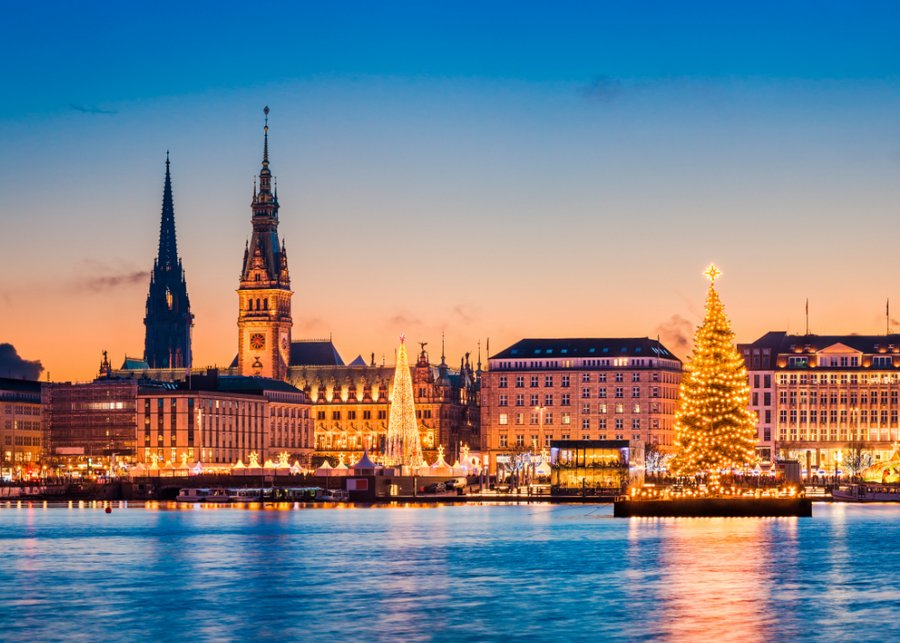 Weihnachtsmarkt Hamburg zur Weihnachtsparade