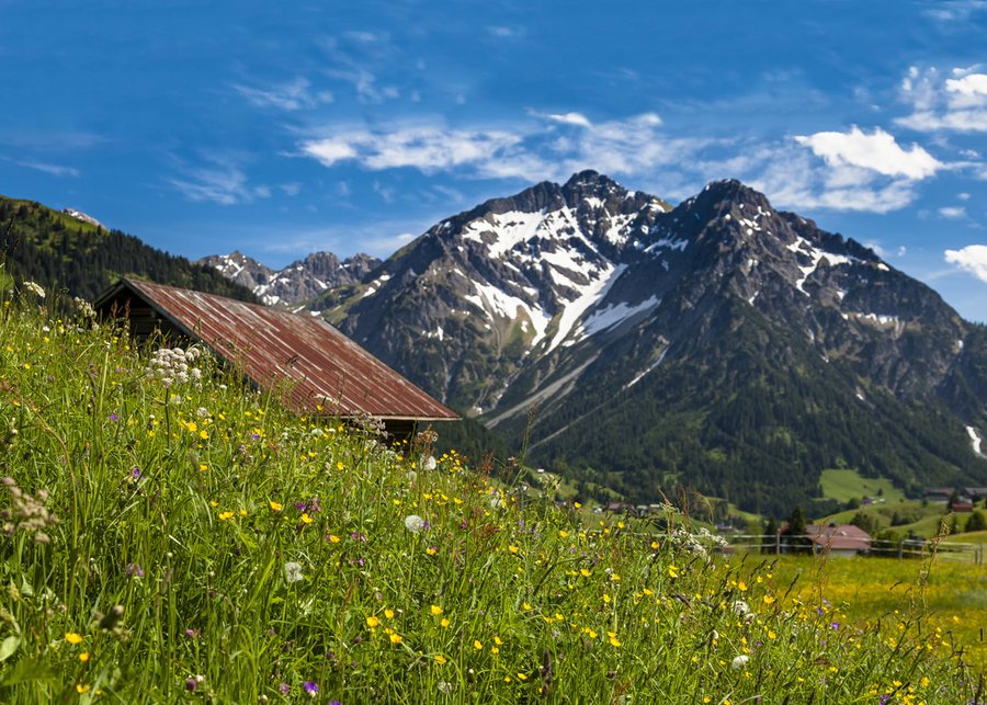 Urlaubsvergnügen im schönen Kleinwalsertal