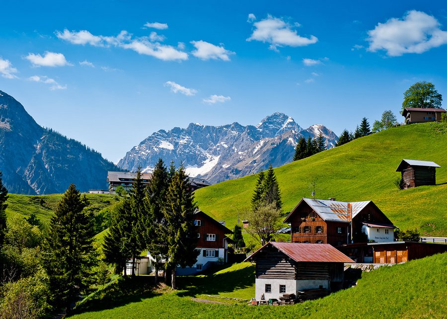 Urlaubsvergnügen im schönen Kleinwalsertal