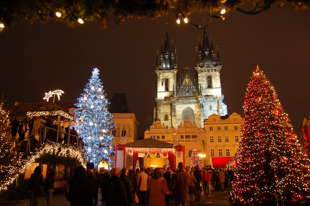 Advent in Prag mit Moldauschifffahrt