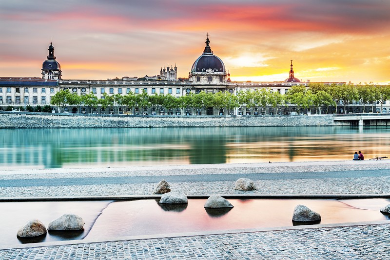 Rendezvous mit Rhône und Saône